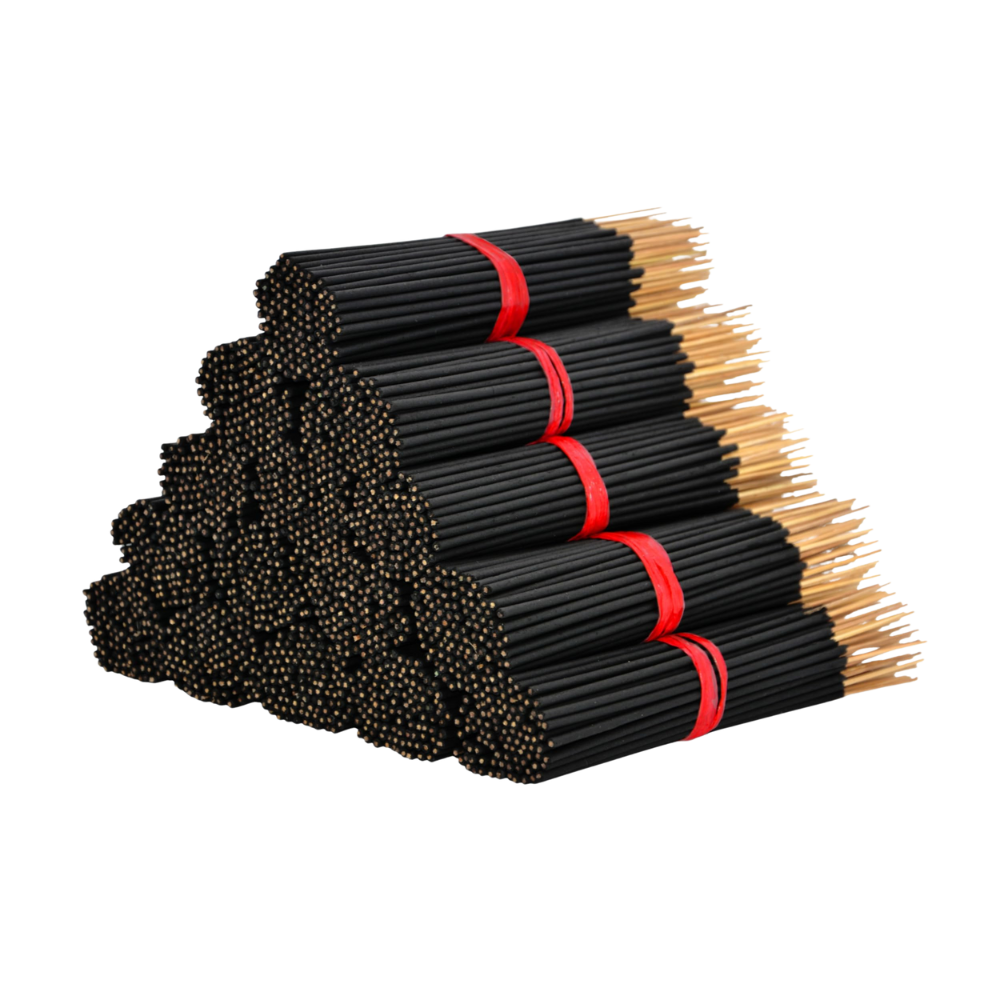 Black Raw Incense Sticks