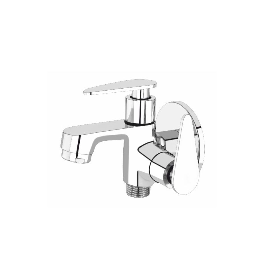 PC-6003 2 in 1 Bib Cock