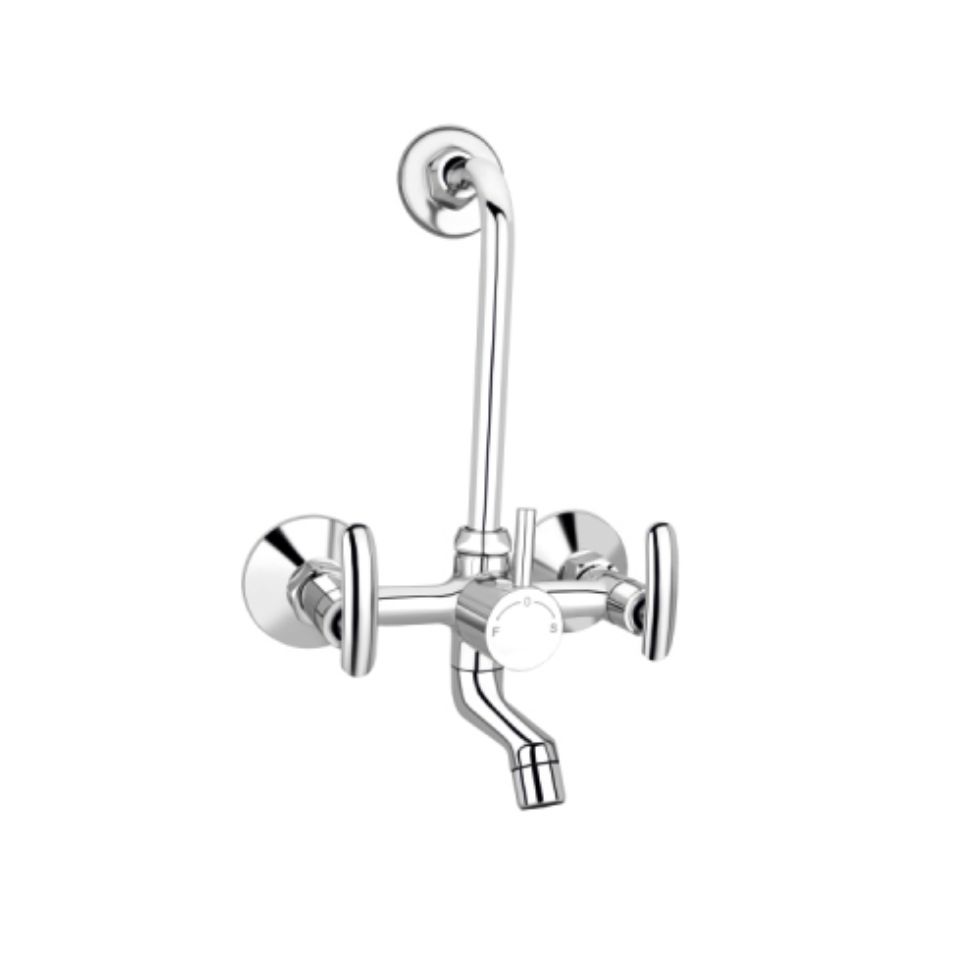 SL-4009 2 in 1 Wall Mixer With Bend